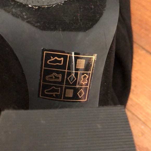 Thigh High Fabric Open Toe Boots - Picture 5 of 11